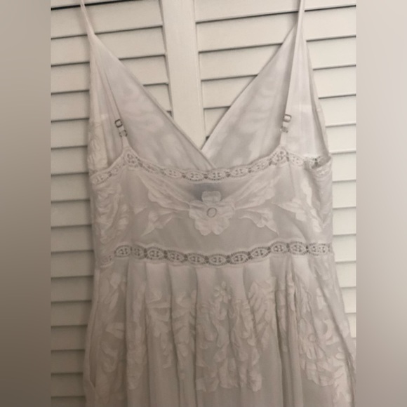 Sea New York Pleated Empire Crochet Midi Dress, 8 - Picture 10 of 13